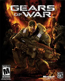 Box art for the game titled Gears of War