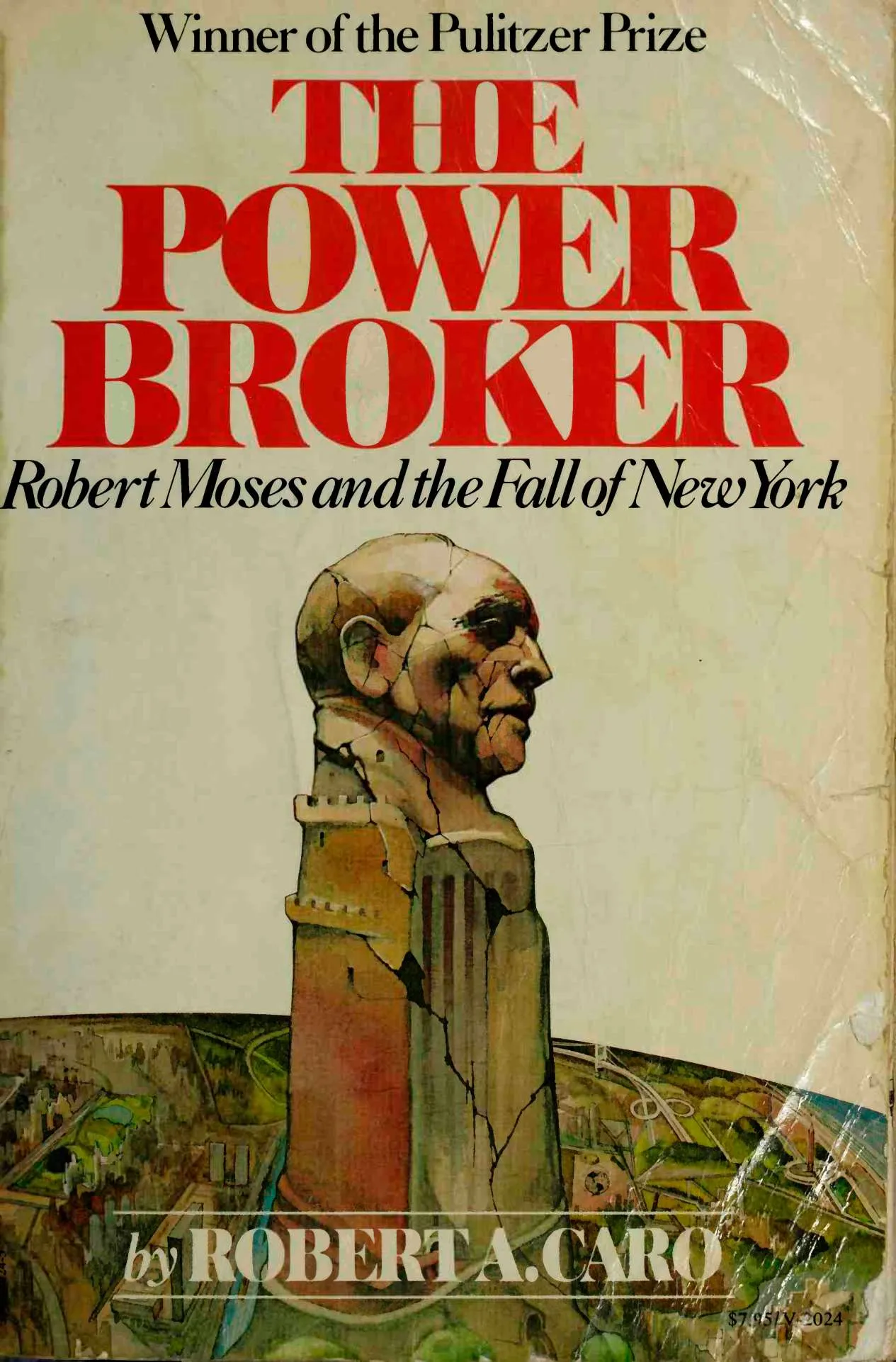 A cover image of the book titled The Power Broker