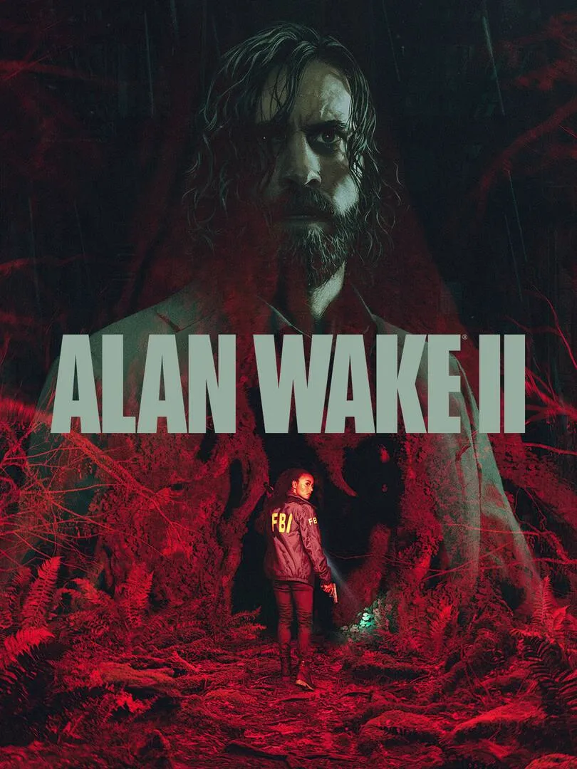 Box art for the game titled Alan Wake II