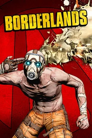 Box art for the game titled Borderlands
