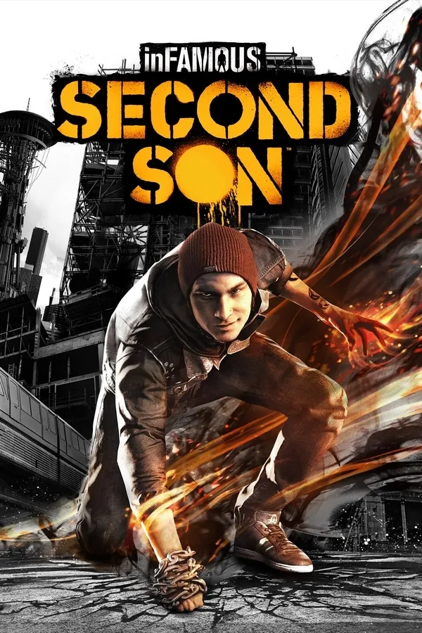 Box art for the game titled Infamous: Second Son