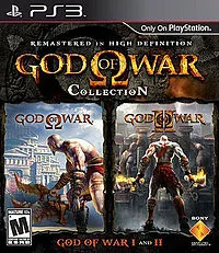 Box art for the game titled God of War Collection