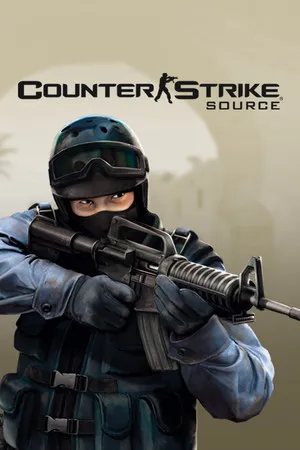 Box art for the game titled Counter-Strike: Source