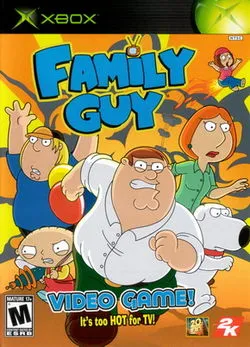 Box art for the game titled Family Guy Video Game!