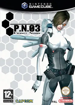 Box art for the game titled P.N.03