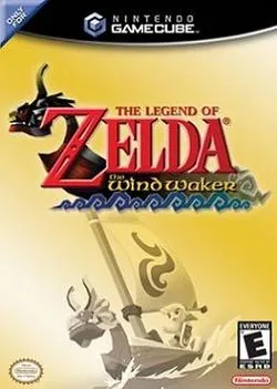 Box art for the game titled The Legend of Zelda: The Wind Waker