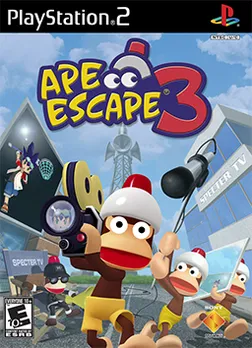 Box art for the game titled Ape Escape 3