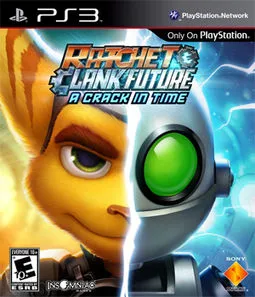 Box art for the game titled Ratchet & Clank Future: A Crack in Time