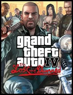 Box art for the game titled Grand Theft Auto IV: The Lost and Damned