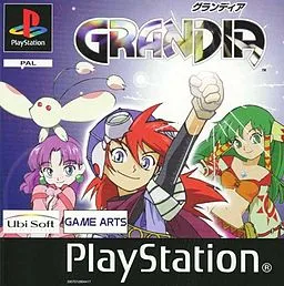 Box art for the game titled Grandia