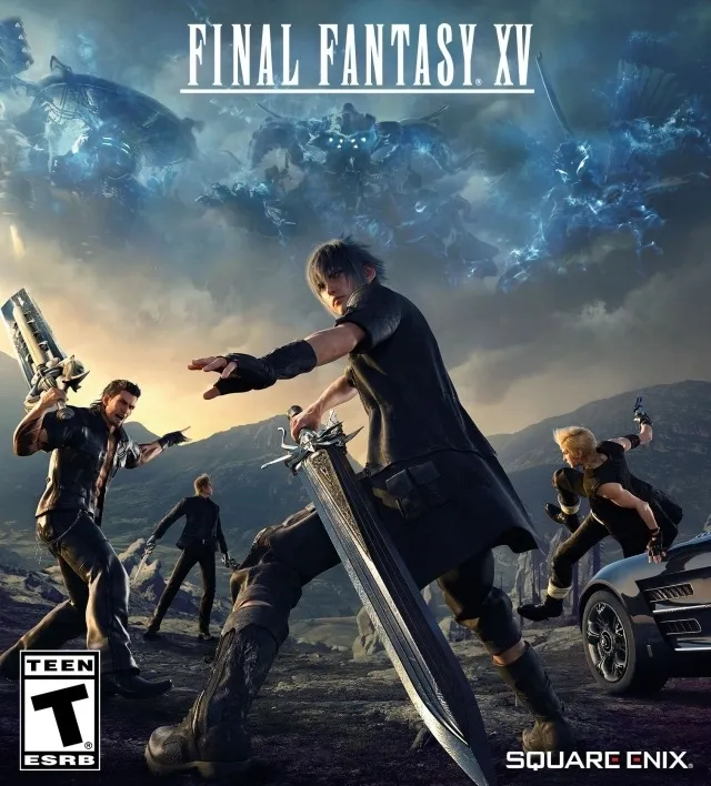 Box art for the game titled Final Fantasy XV