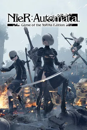 Box art for the game titled Nier: Automata