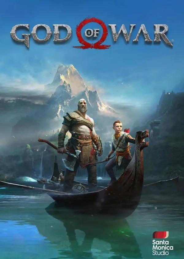 Box art for the game titled God of War (2018)