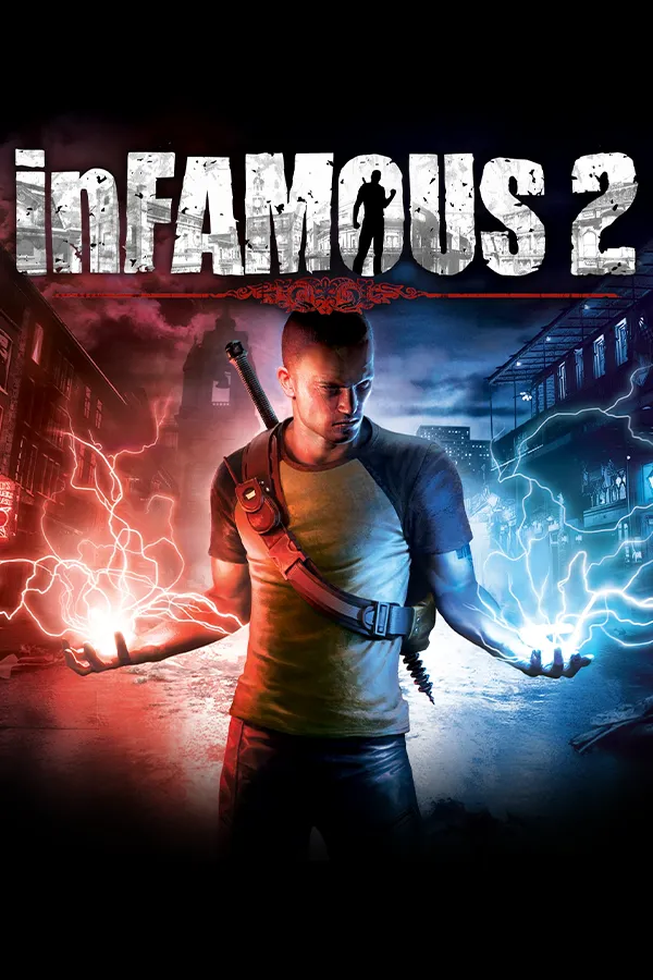 Box art for the game titled Infamous 2