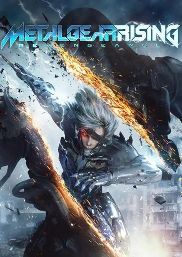Box art for the game titled Metal Gear Rising: Revengeance