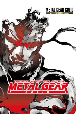 Box art for the game titled Metal Gear Solid