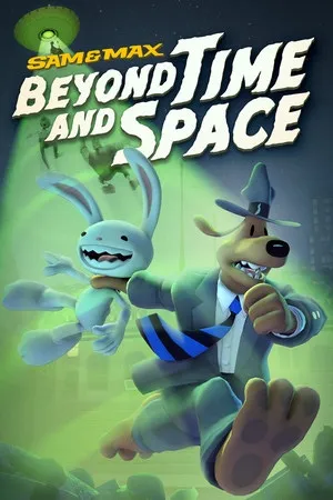 Box art for the game titled Sam & Max Beyond Time and Space