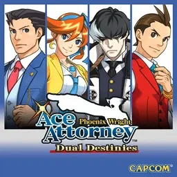Box art for the game titled Phoenix Wright: Ace Attorney - Dual Destinies