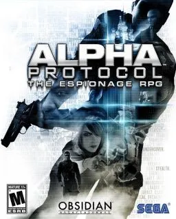 Box art for the game titled Alpha Protocol