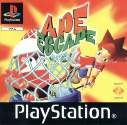 Box art for the game titled Ape Escape
