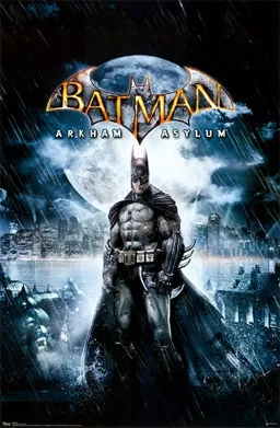 Box art for the game titled Batman: Arkham Asylum