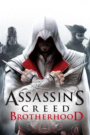 Box art for the game titled Assassin's Creed: Brotherhood