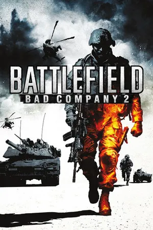 Box art for the game titled Battlefield: Bad Company 2