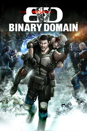 Box art for the game titled Binary Domain