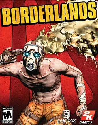 Box art for the game titled Borderlands