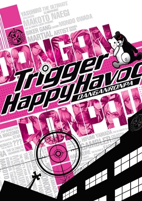 Box art for the game titled Danganronpa: Trigger Happy Havoc