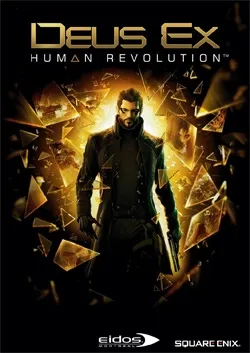 Box art for the game titled Deus Ex: Human Revolution