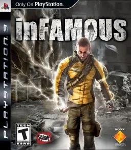Box art for the game titled Infamous