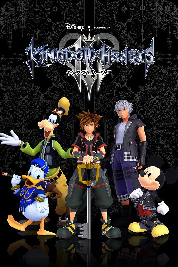 Box art for the game titled Kingdom Hearts III