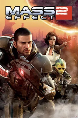 Box art for the game titled Mass Effect 2