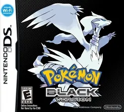 Box art for the game titled Pokémon Black and White