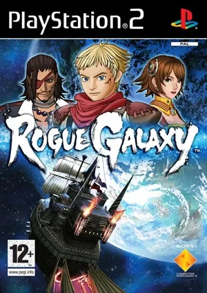 Box art for the game titled Rogue Galaxy