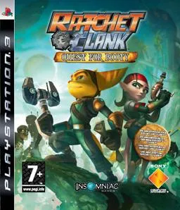 Box art for the game titled Ratchet & Clank Future: Quest for Booty