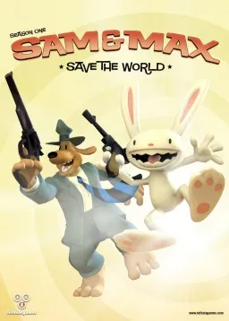 Box art for the game titled Sam & Max Save the World