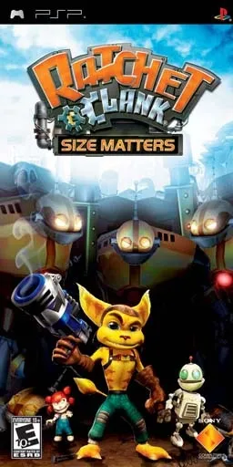 Box art for the game titled Ratchet & Clank: Size Matters