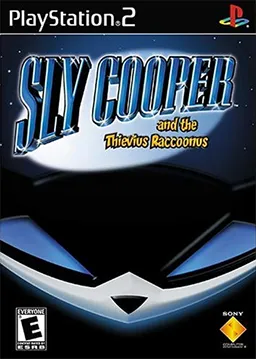 Box art for the game titled Sly Cooper and the Thievius Raccoonus