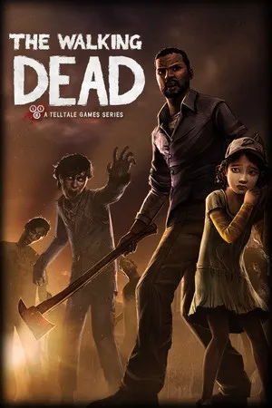 Box art for the game titled The Walking Dead