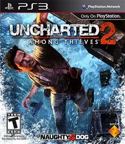 Box art for the game titled Uncharted 2: Among Thieves
