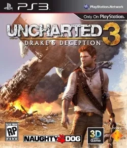 Box art for the game titled Uncharted 3: Drake's Deception