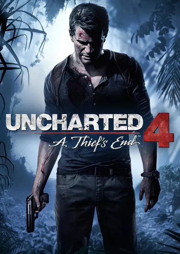 Box art for the game titled Uncharted 4: A Thief's End