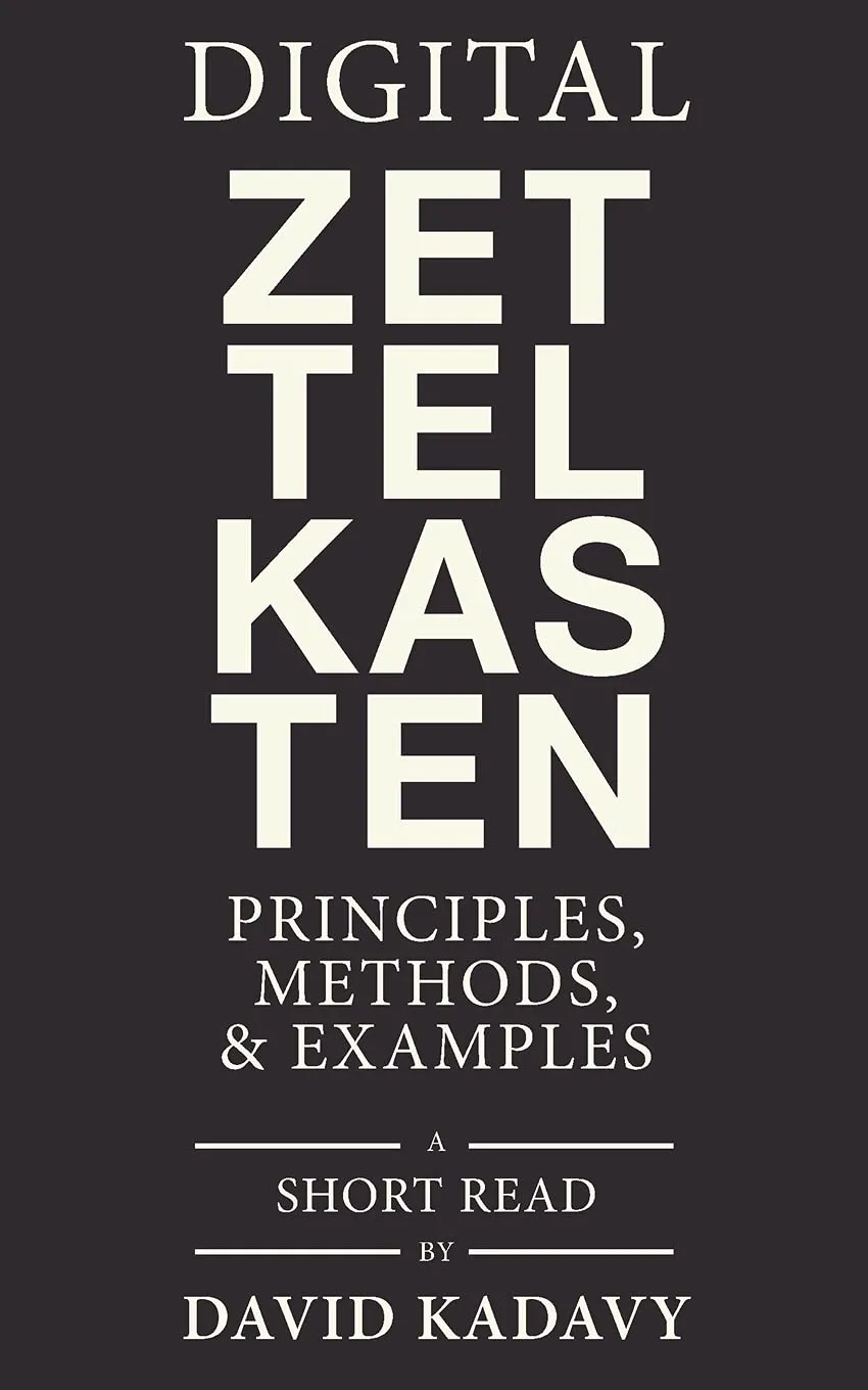 Cover of the book title Digital Zettelkasten