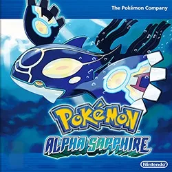 Box art for the game titled Pokémon Omega Ruby and Alpha Sapphire