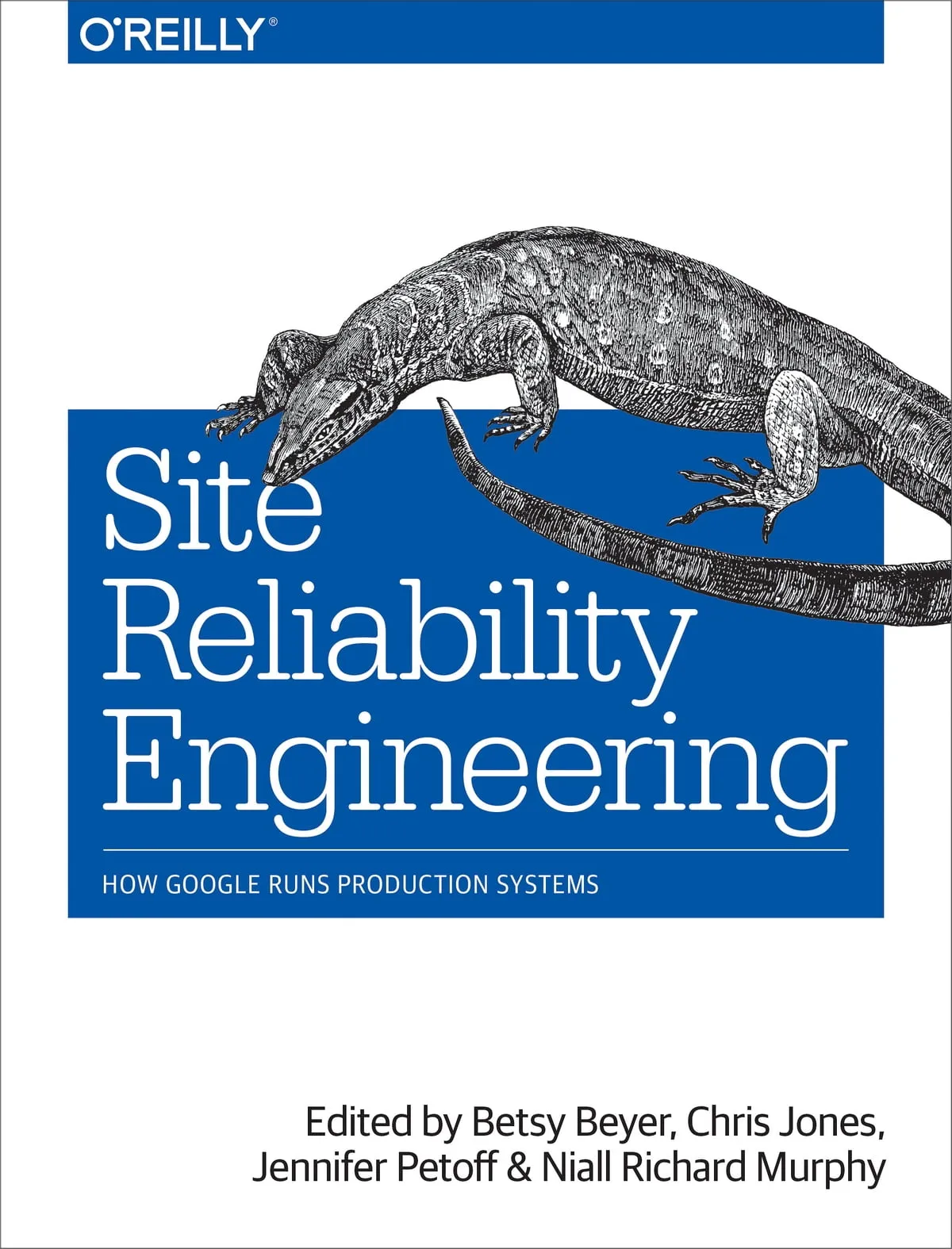 Cover of the book title Site Reliability Engineering